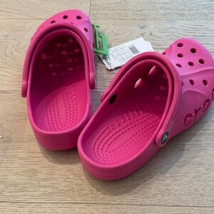 CROCS Bright Pink Sandals NWT